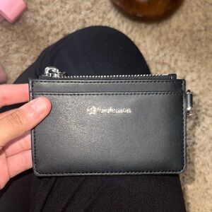 BNWOT Lululemon leather card case